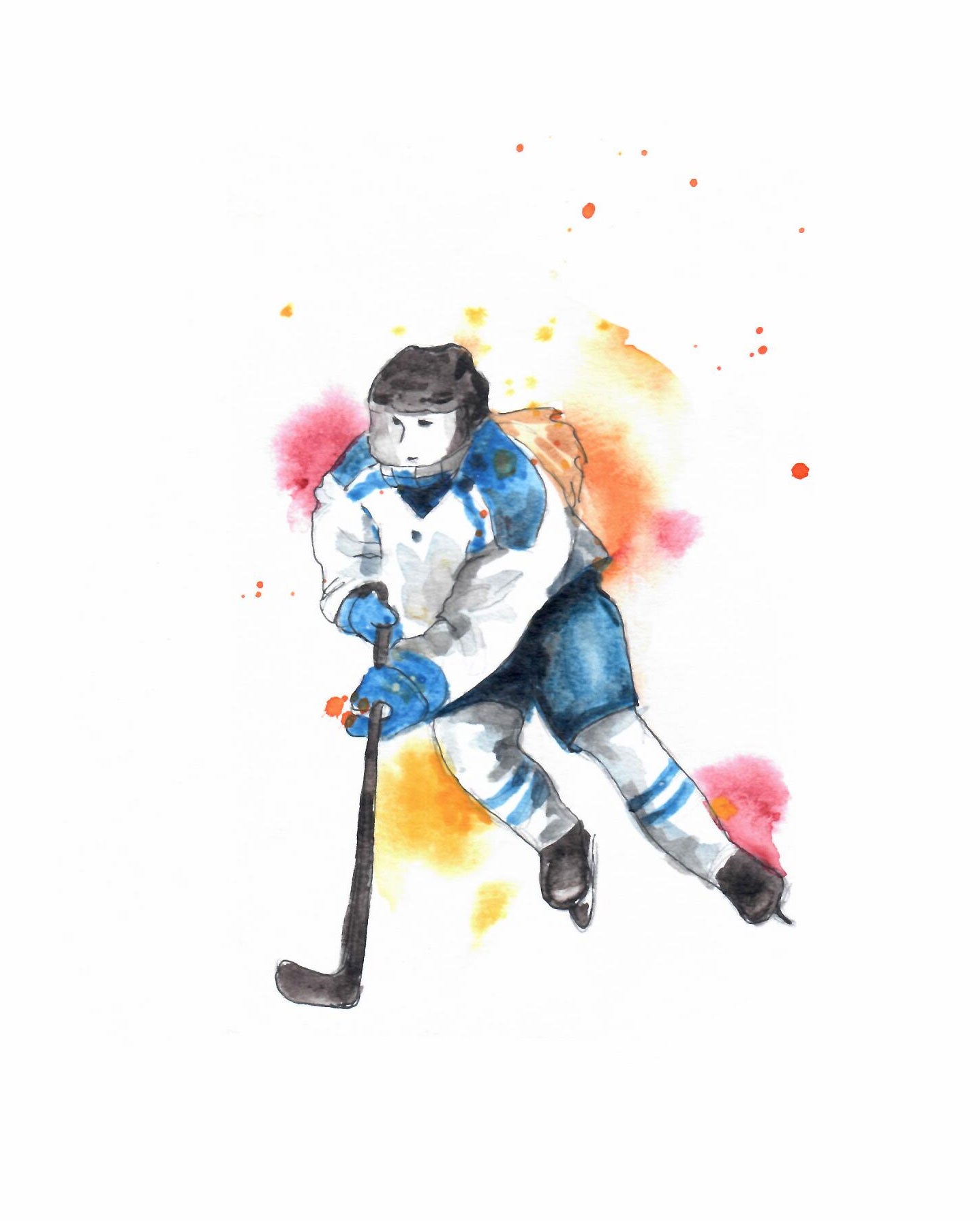 Hockey girl