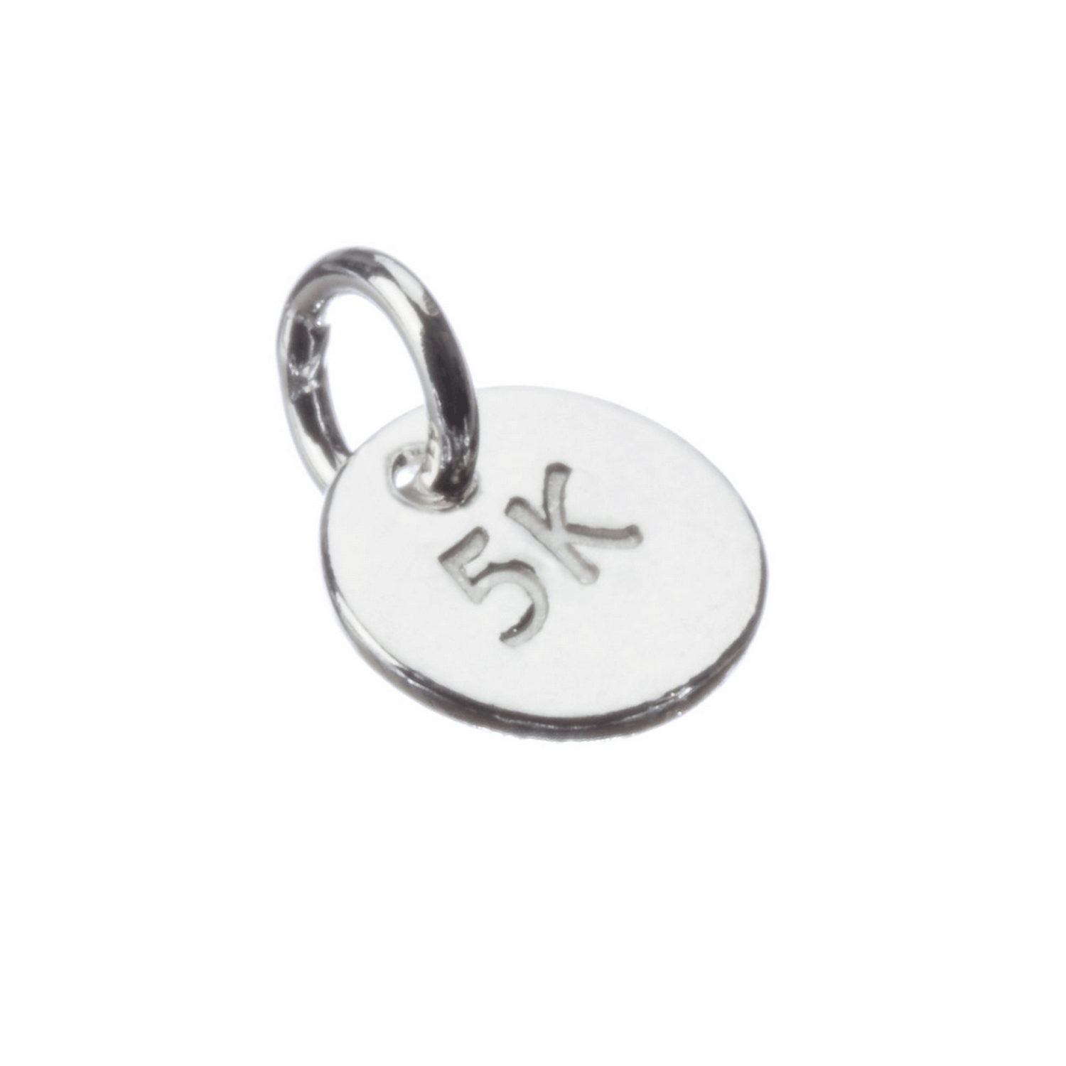 Charm de course en argent sterling